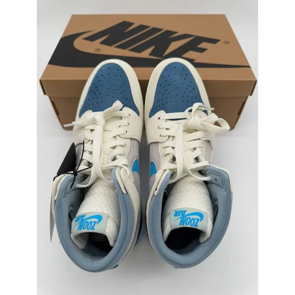 Nike Air Jordan 1 High Zoom CMFT 2-Sail/DK Powder Blue/M-‎ 7.5/W-9 New w/Box